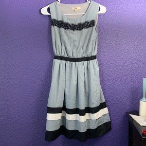 Blue/Gray Dress | Size Small